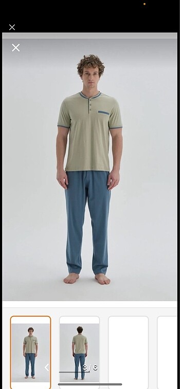 Dagi yeni etiketli erkek pijama - Görsel 2