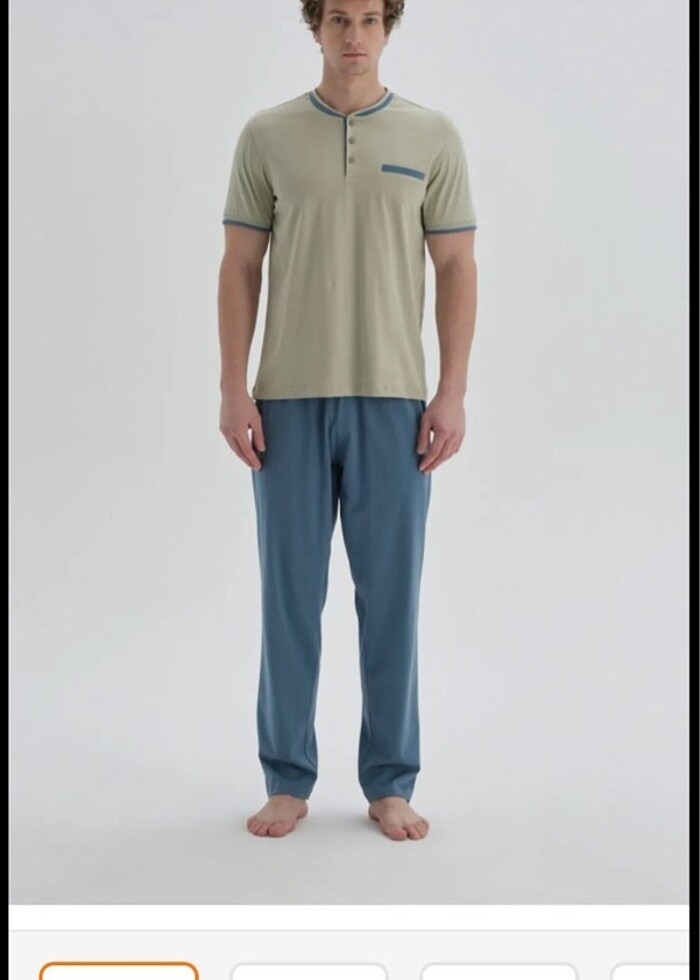 Dagi yeni etiketli erkek pijama - Görsel 2