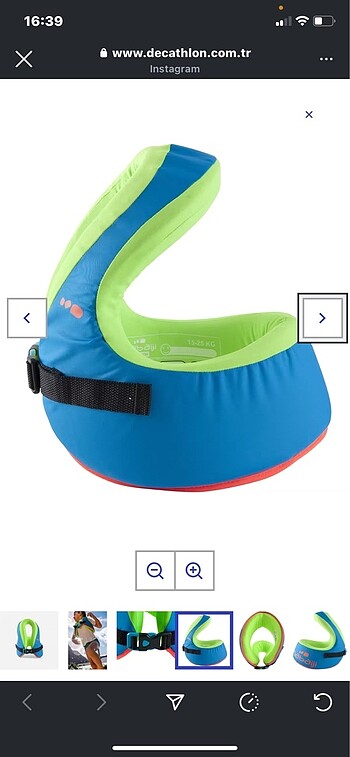 Beden Renk Decathlon yüzme yeleği