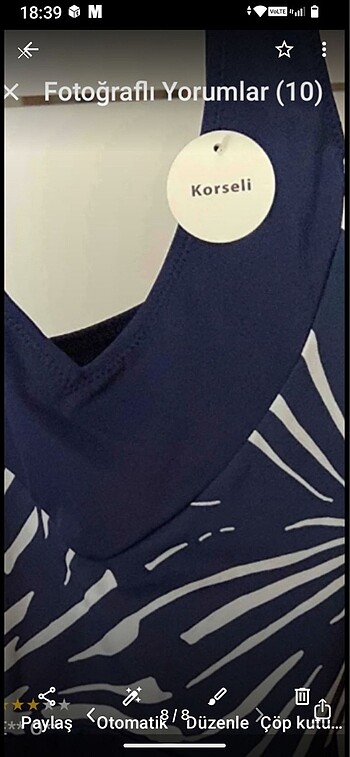 Dagi etekli mayo - Görsel 9