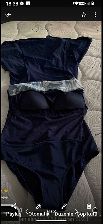 Dagi etekli mayo - Görsel 6