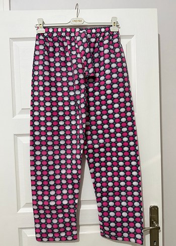 Mavi Pilili Rahat Kesim Kadın Pantolon - Görsel 6