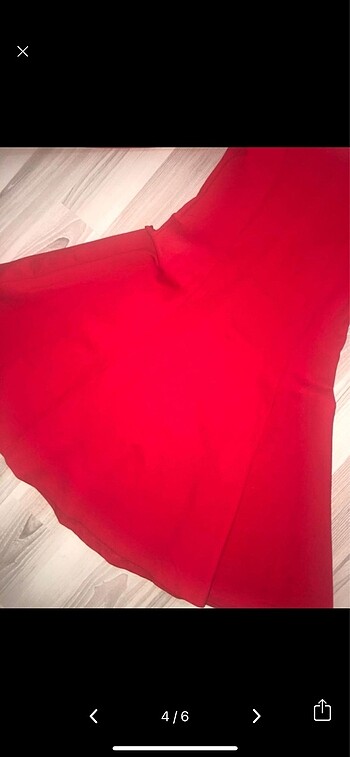 m Beden kırmızı Renk Kırmızı elbise