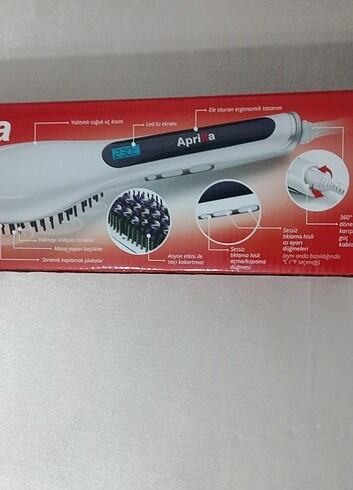 Beden Renk Aprilla saç düzlestirici firca