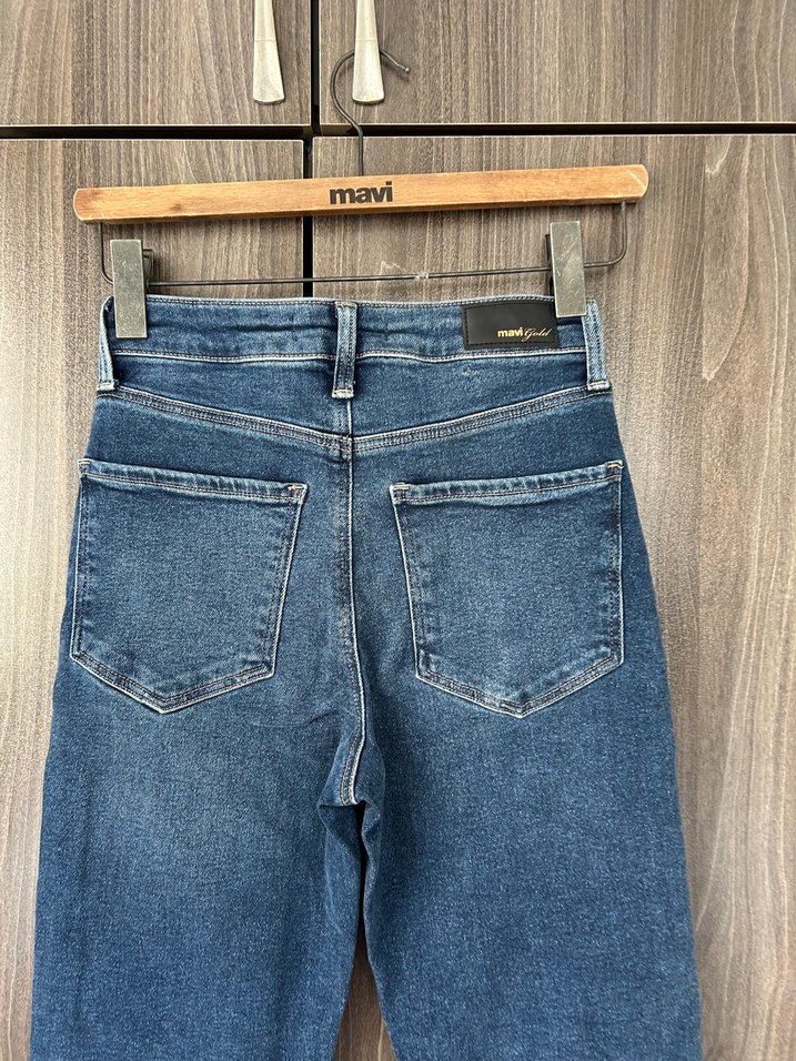 Mavi Yıkamalı CINDY   mom jeans 25/27 — görsel 5/6