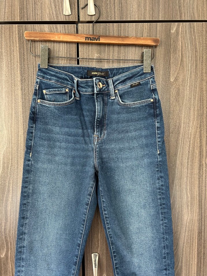 Mavi Yıkamalı CINDY   mom jeans 25/27 — görsel 2/6