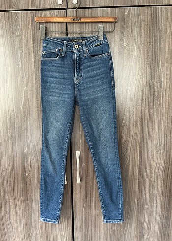 Mavi Jeans Mavi Orta Mavi Denim Jean Skiny Serenay Jean 24 27