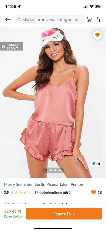 Pijama takımı