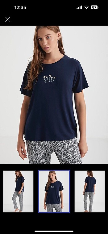 l Beden lacivert Renk Catherinas pijama