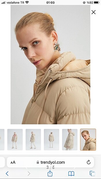 Zara Touche şişme mont