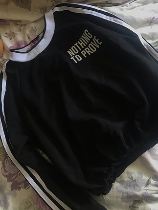 Stradivarius Siyah sweat