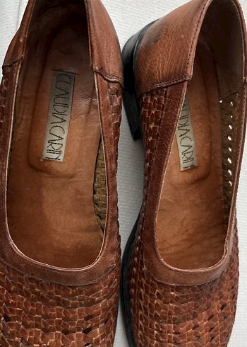Kahverengi Deri Klasik Kadın Babey - Görsel 2