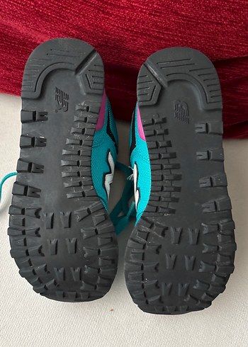 Turkuaz Kadın Spor Ayakkabı, Elastik Bağcıklı - Görsel 2