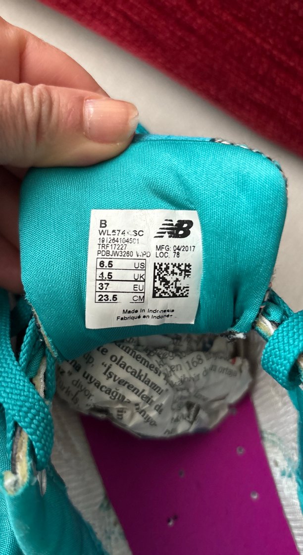 Turkuaz Kadın Spor Ayakkabı, Elastik Bağcıklı - Görsel 3