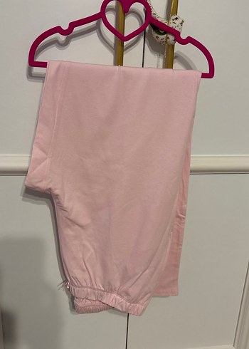 Pembe Rahat Kesim Penye Kadın Pijama - Görsel 4