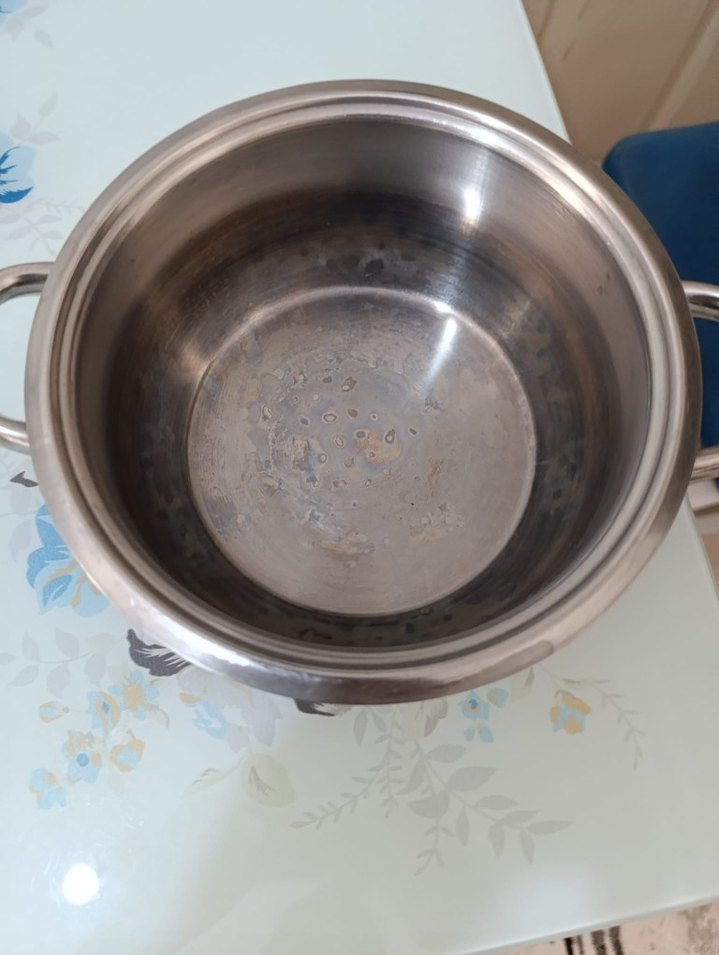 Parlak Gri Kapaklı Tencere - Görsel 4