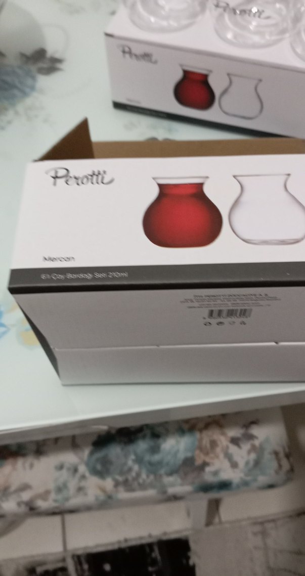 Perotti 6'lı İnce Cam Çay Bardakları - Görsel 3