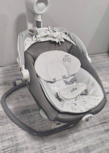 Joie Gri Bebek Beşiği ve Sallanan Sepet - Görsel 7