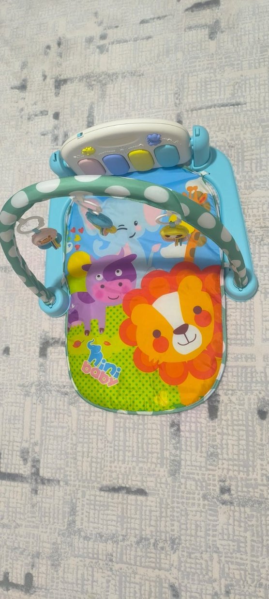 piyanolu müzik li bebek halısı - Görsel 3