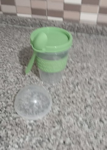 Yeşil yemek kabı - Görsel 3