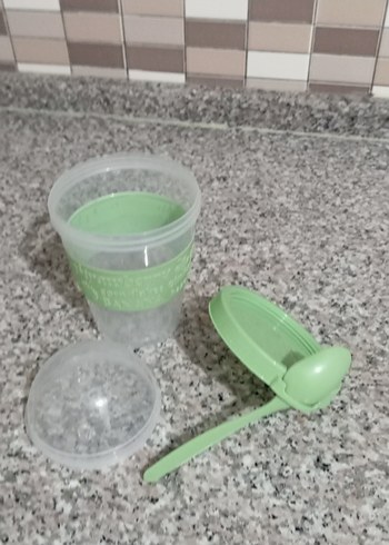 Yeşil yemek kabı - Görsel 2