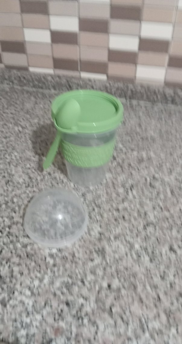 Yeşil yemek kabı - Görsel 3