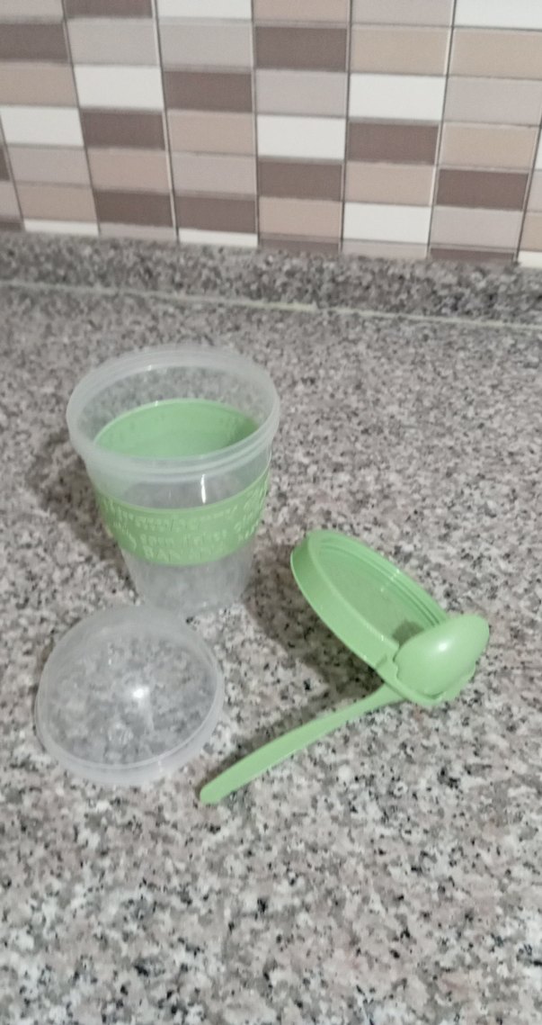 Yeşil yemek kabı - Görsel 2