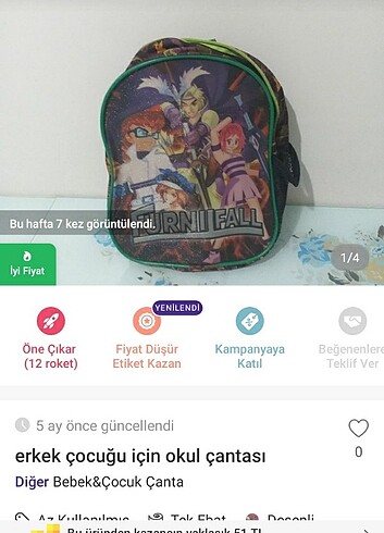 Okul çantası - Görsel 4