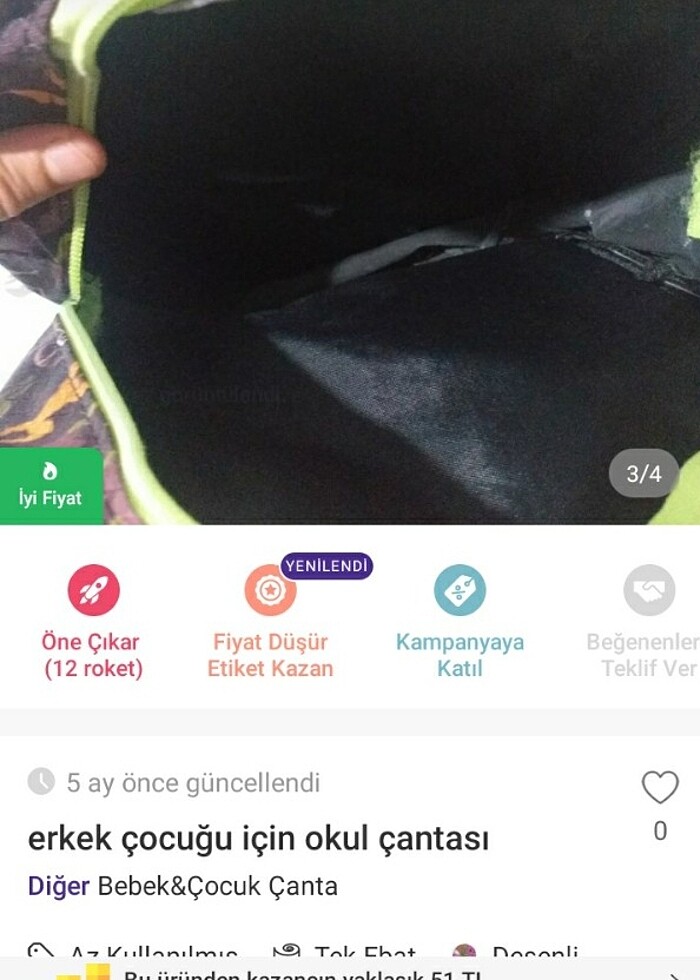 Okul çantası - Görsel 3