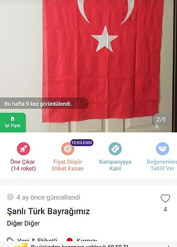  Beden Şanlı Türk Bayrağımız