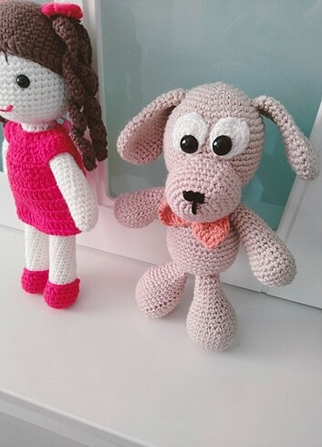 Barbie Amigurumi sağlıklı hediyelik oyuncak