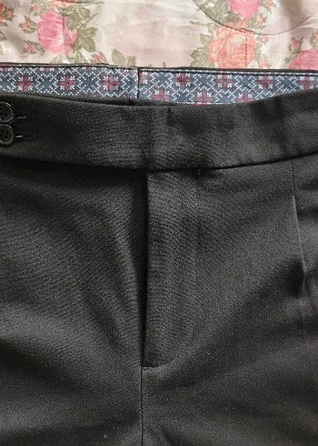 Siyah Erkek Ofis Pantolonu Tokalı - Görsel 6