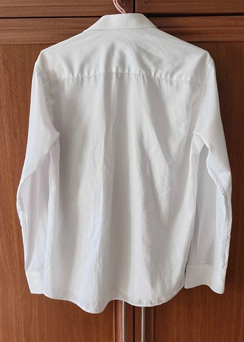 İmza marka erkek saten gömlek. L beden - Görsel 3