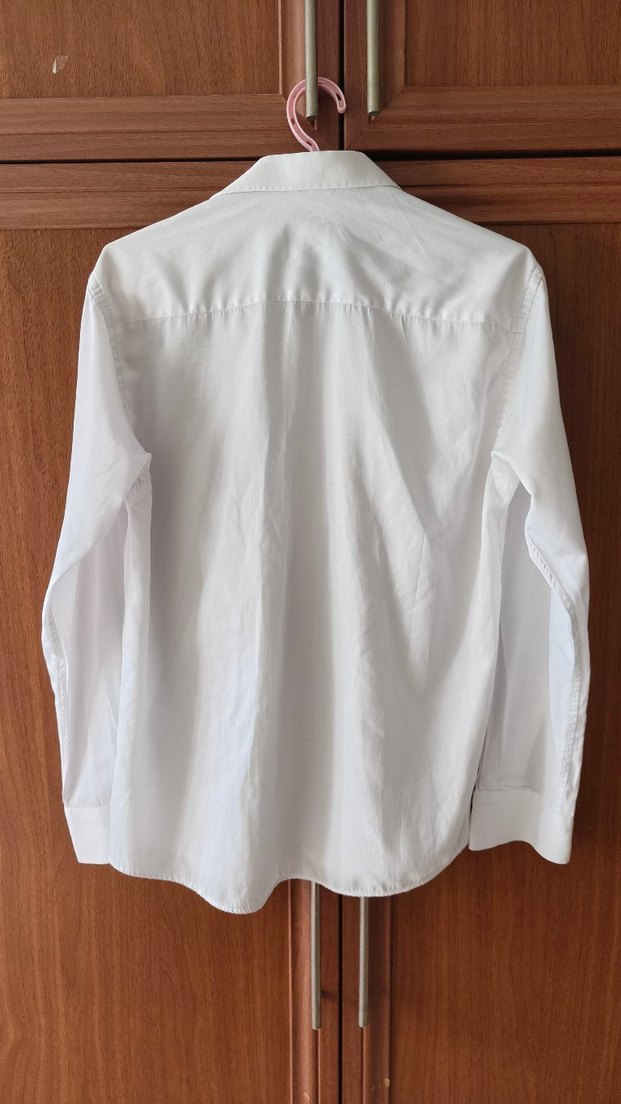 İmza marka erkek saten gömlek. L beden - Görsel 3