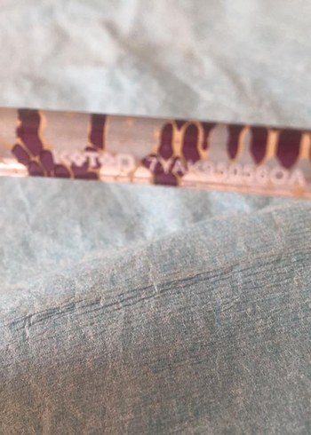 Parlak Payetli Bej Kadın Güneş Gözlüğü - Görsel 6