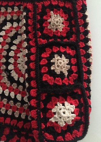 Örgü Bohem Kadın Çanta - Görsel 5