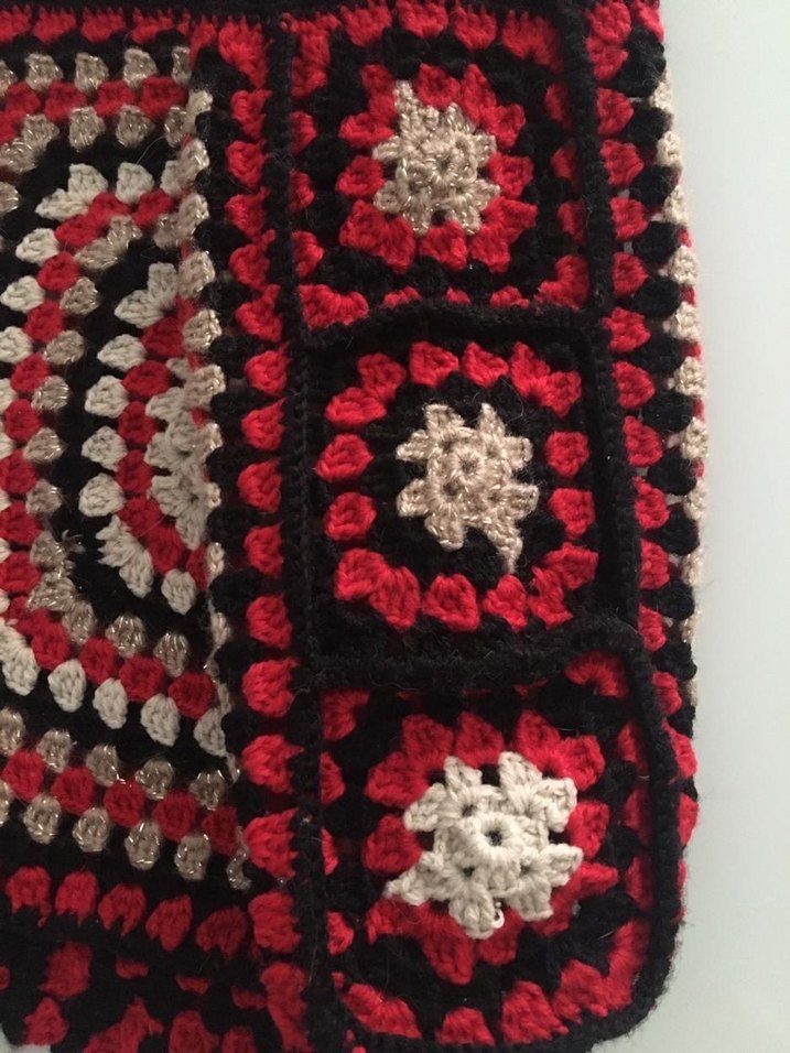 Örgü Bohem Kadın Çanta - Görsel 5