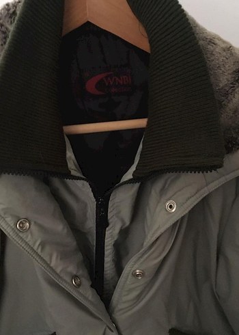 Gri Fermuarlı Erkek Midi Mont - Görsel 2