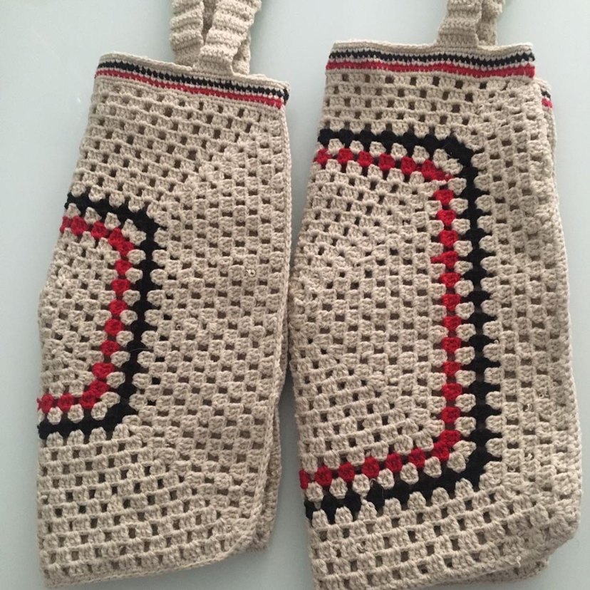 Bohem Örgü Kadın Çanta - Görsel 2