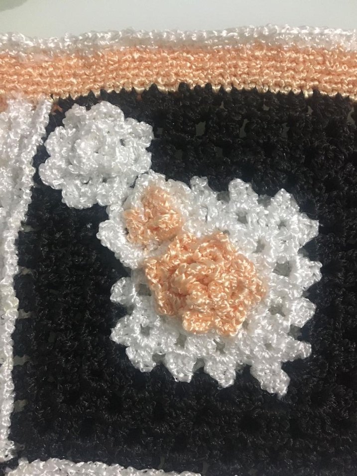 Örgü Bohem Kadın Çanta - Görsel 2