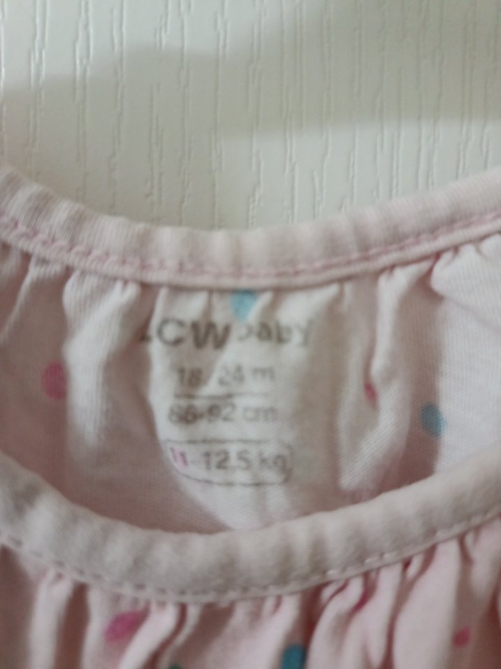 Pembe ve Çiçek Desenli Bebek Kız Tulumları - Görsel 2