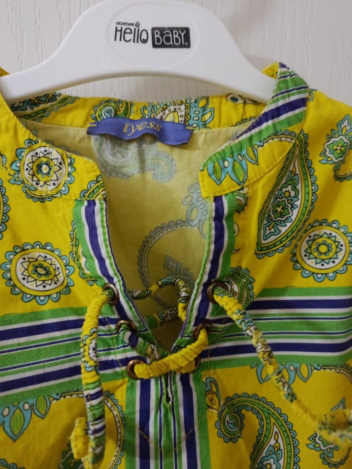 Bohem Kız Çocuk Elbisesi - Görsel 2