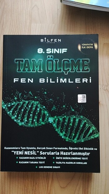 BİLFEN YAYINLARI TAM ÖLÇME FEN BİLİMLERİ SORU BANKASI 8.SINIF