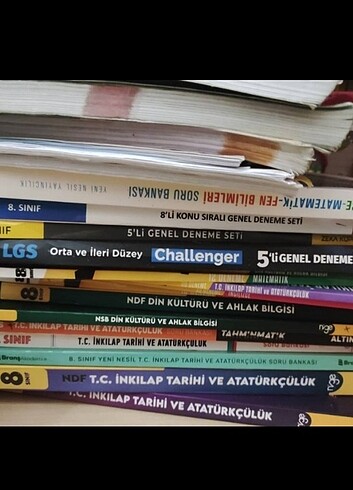  LGS HAZIRLIK KİTAPLARI