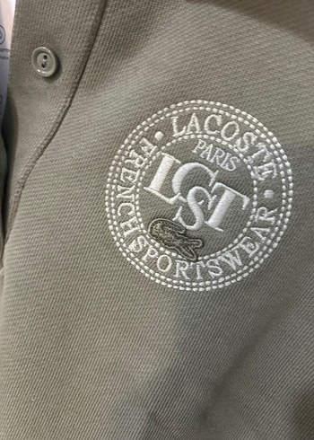 Düğmeli Kapüşonsuz kafın Sweatshirt Khaki - Görsel 4