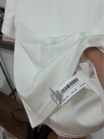m Beden beyaz Renk Massimo dutti basic thşört