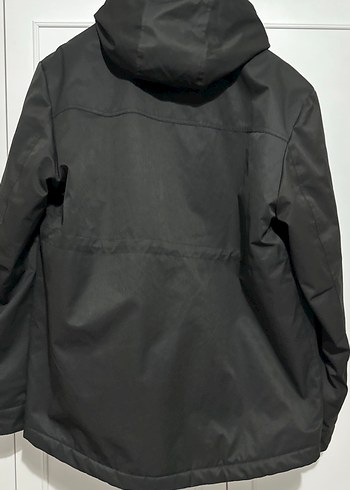 Sarar Erkek Siyah Midi Sokak Tarzı Kemerli Mont - Görsel 5