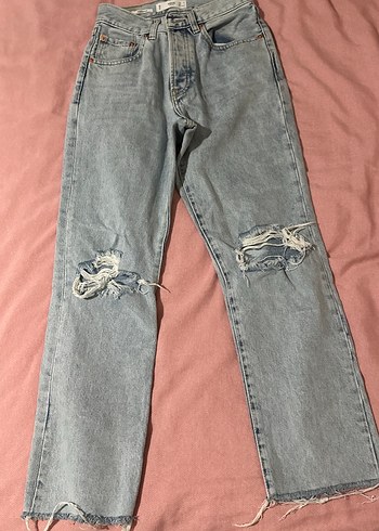 Yırtık Midi Kot Pantolon - Görsel 2