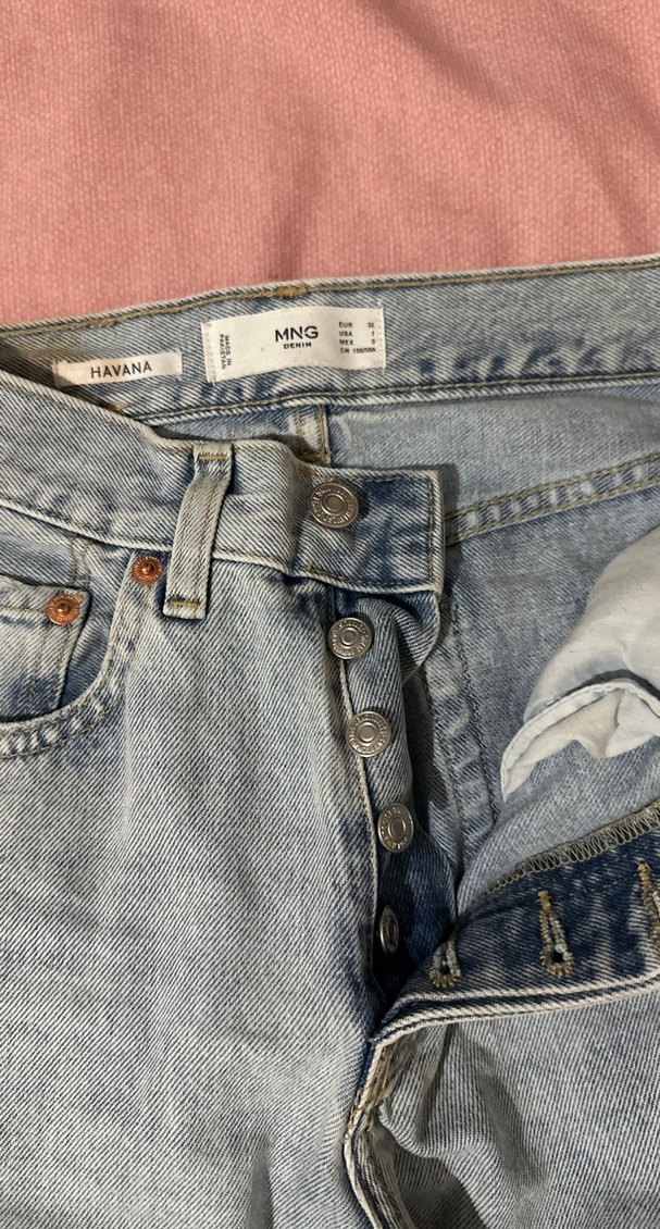 Yırtık Midi Kot Pantolon - Görsel 3