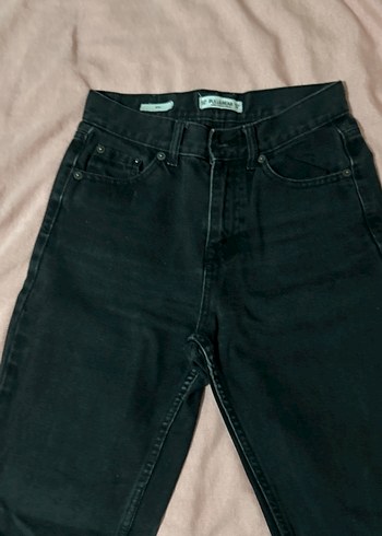 Siyah Kadın Kot Pantolon - Görsel 4